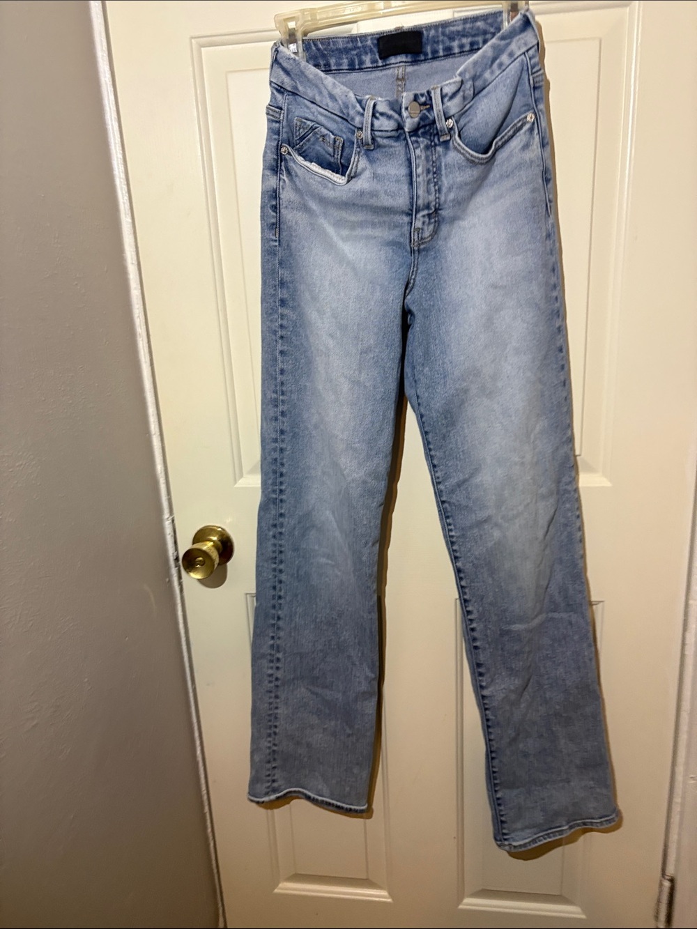 Buckle Black Classic Straight Wide-Leg Jeans